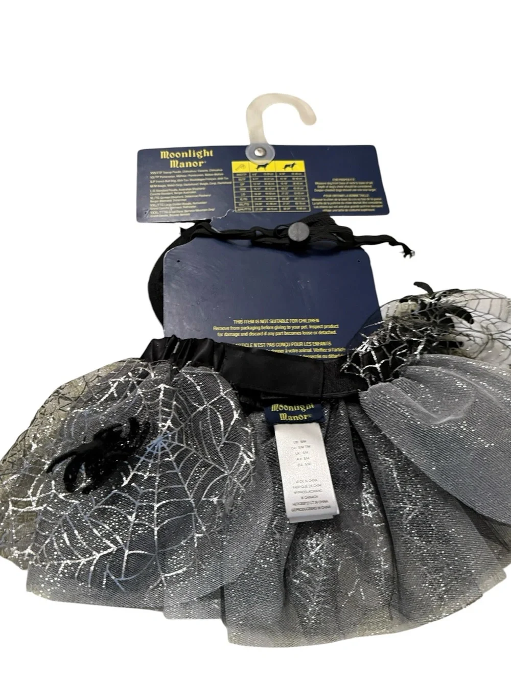 NWT Moonlight Manor S/M Dog Halloween Witch Costume